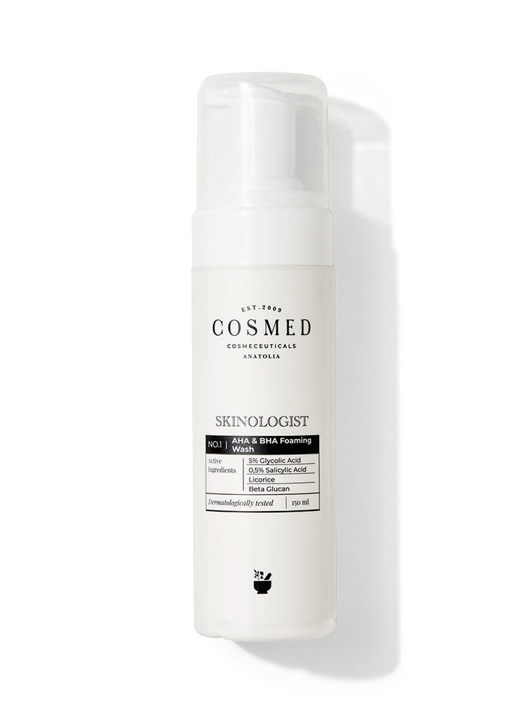 Cosmed Cosmeceuticals Akneye Eğilimli, Yağlı / Karma Ciltler için Köpük Temizleyici - SKINOL