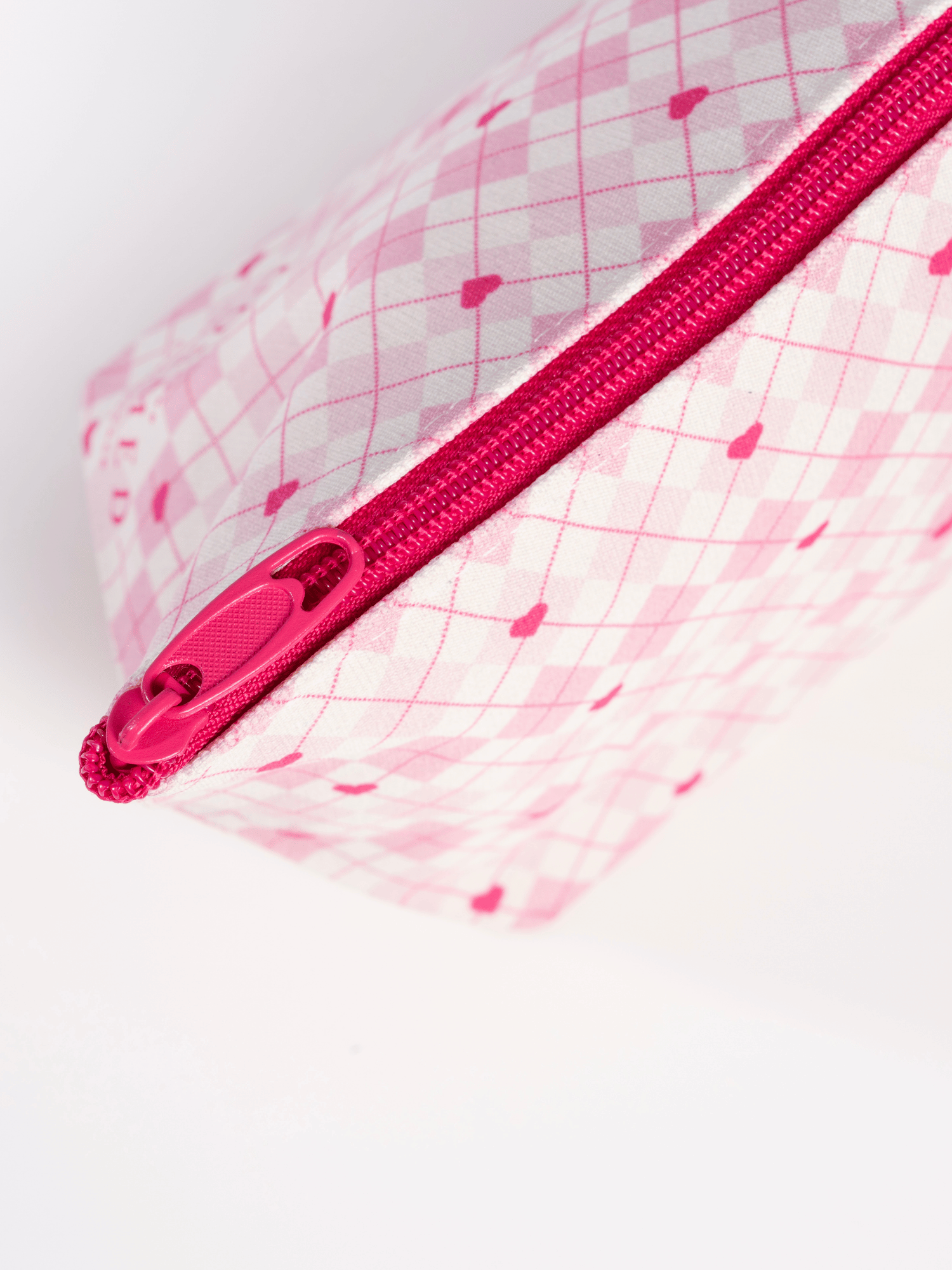 Cosmed Pink Heart Makeup Bag
