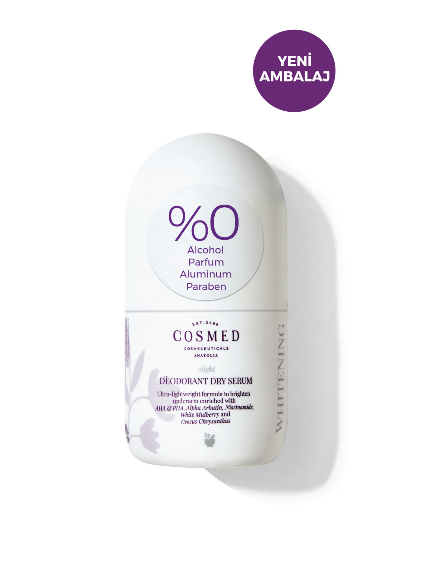 Koltukaltı Leke Karşıtı - Ter Kokusu Önleyici Deodorant - ALIGHT DEODORANT DRY SERUM 50 ml