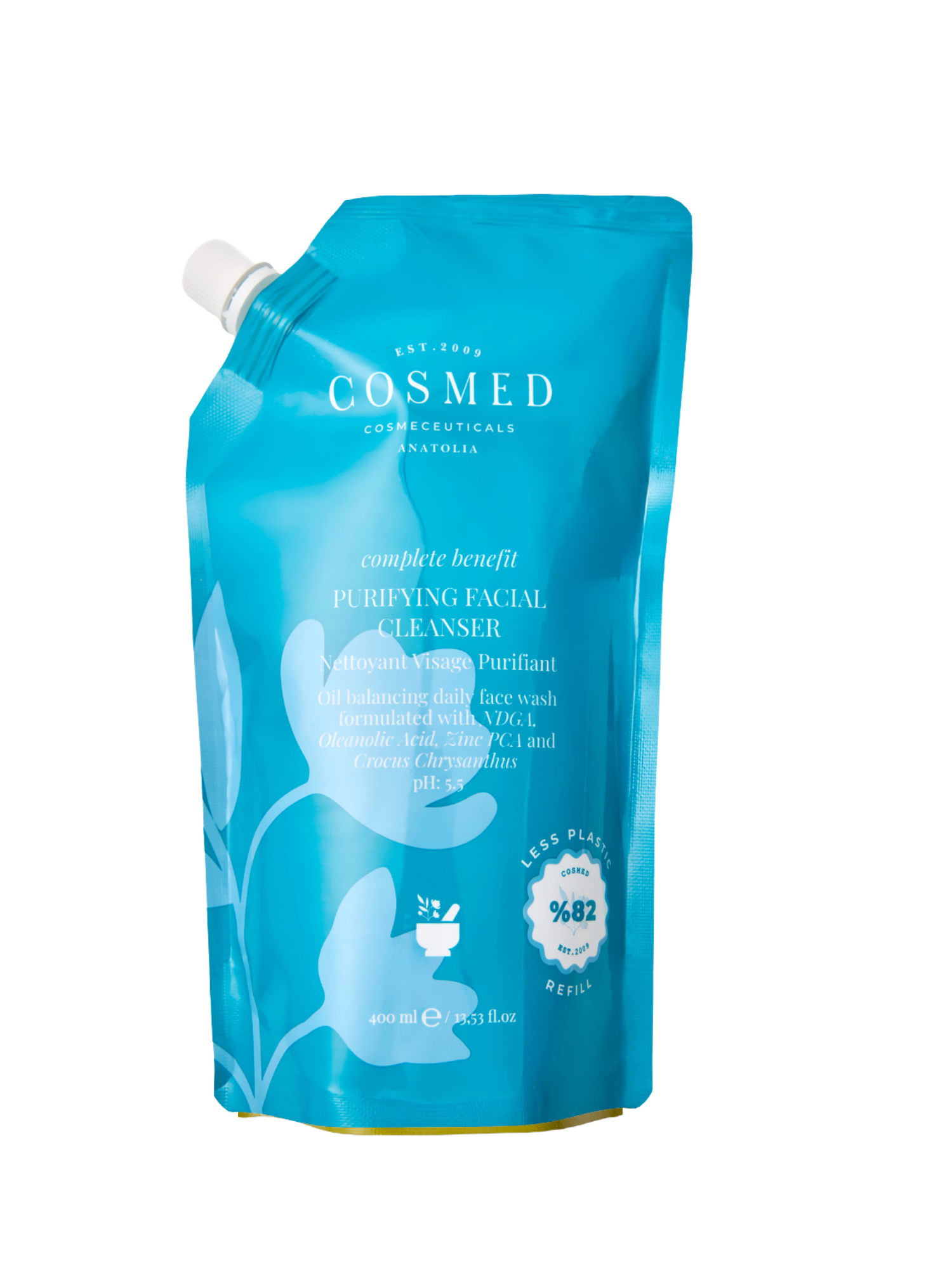 COMPLETE BENEFIT Purifying Facial Cleanser Refill 400 ml