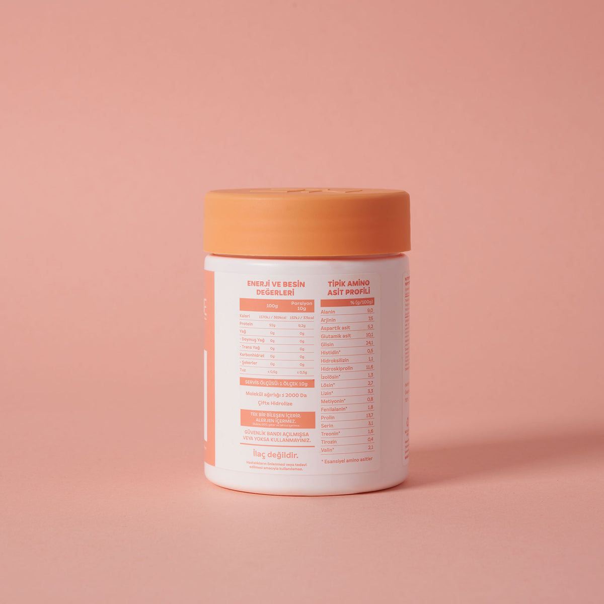 Nutrafine Collagen %100 Çift Hidrolize Tip 1 Ve Tip 3 Klinik Çalışmalı Kolajen Peptitler - 70 Gr.