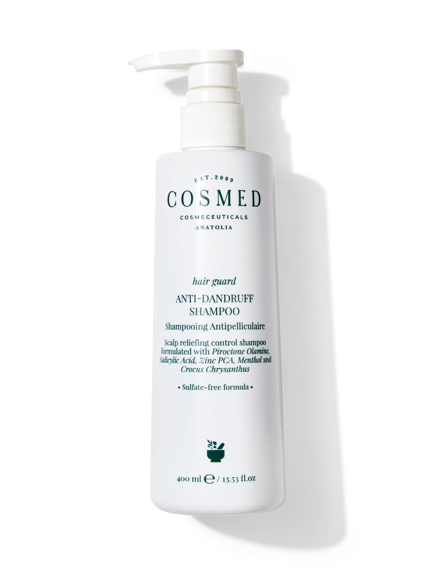 Sülfatsız Kepeğe Karşı Salisilik Asit ve Mentol İçeren Arındırıcı Şampuan - HAIR GUARD ANTI-DANDRUFF SHAMPOO 400 ml