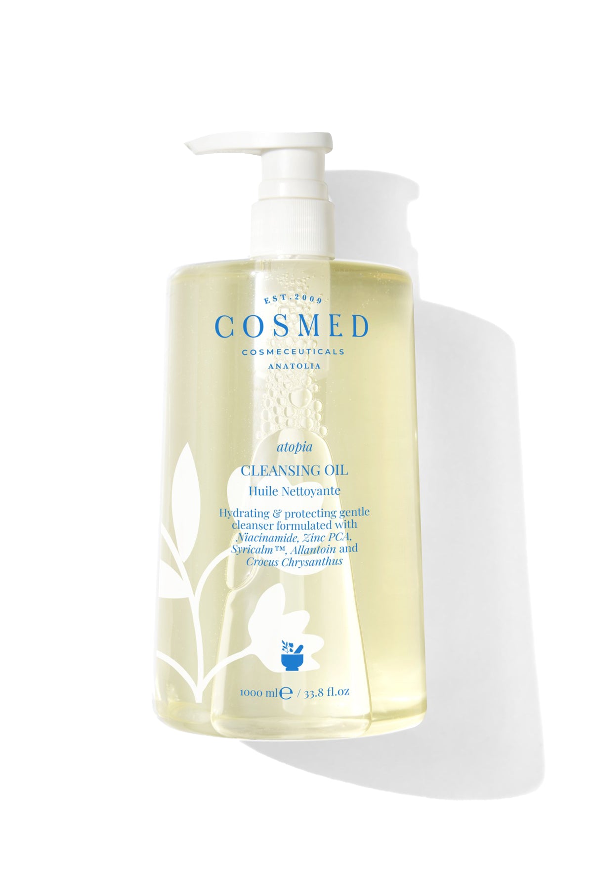 Atopia Cleansing Oil - Yüz ve Vücut için Temizleme Yağı -Yağ Bazlı Temizleyici 1000 ml