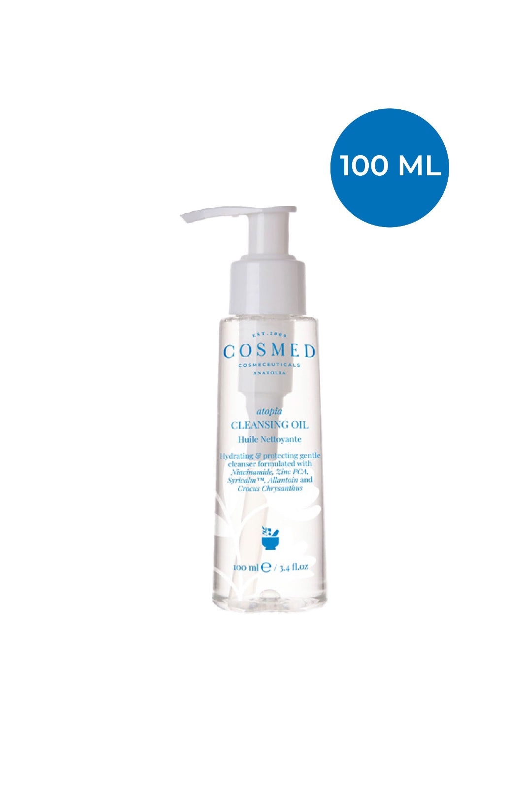 Atopia Cleansing Oil - Yüz ve Vücut için Temizleme Yağı - Yağ Bazlı Temizleyici 100 ml