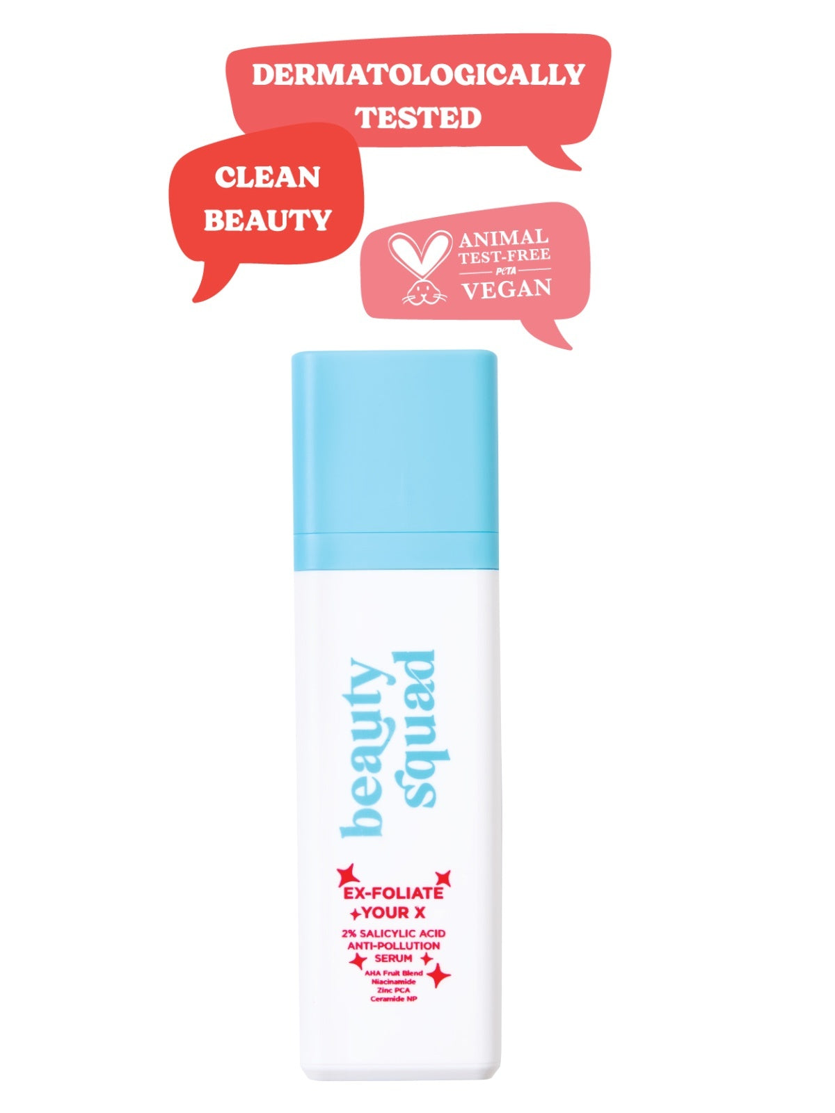 Beauty Squad %2 Salisilik Asit İçeren Gözenek Sıkılaştırıcı ve Sivilce Karşıtı Serum 30 ml – 2% Salicylic Acid Pore-Tightening & Anti-Acne Serum 30 ml