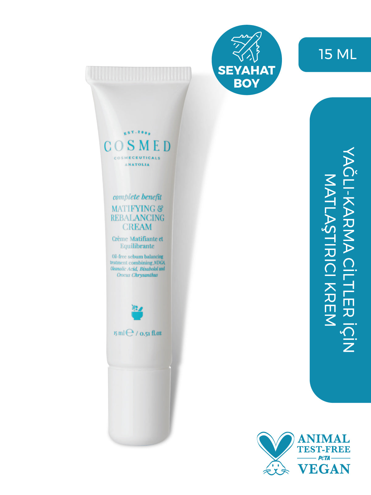 COSMED MATIFYING & REBALANCING CREAM 15 ML