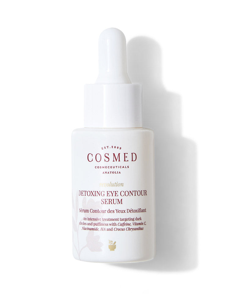 Detoxing Eye Contour Serum Göz Altı Torbalanma, Morluk Karşıtı Aydınlatıcı Göz Çevresi Serumu - Kafein, C Vitamini, Niacinamide 15 ml