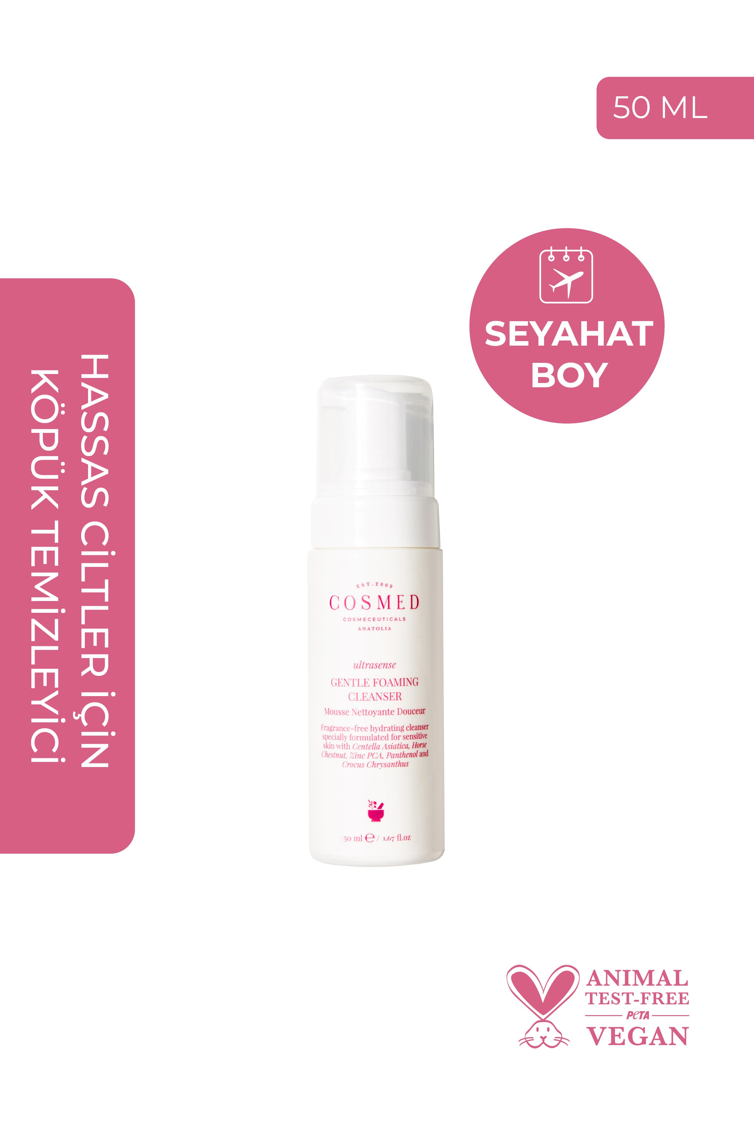 Hassas Ciltler İçin Köpük Temizleyici - GENTLE FOAMING CLEANSER 50 ML