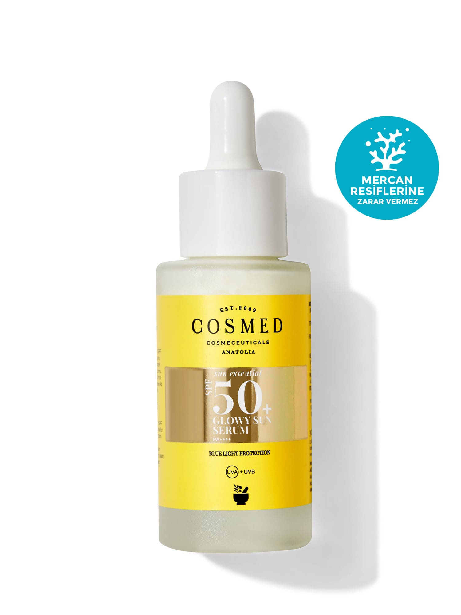 Güneş Koruyucu SPF50 Sun Serum- Glowy Sun Serum  Makyaj Altı - SPF50+ GLOWY SUN SERUM