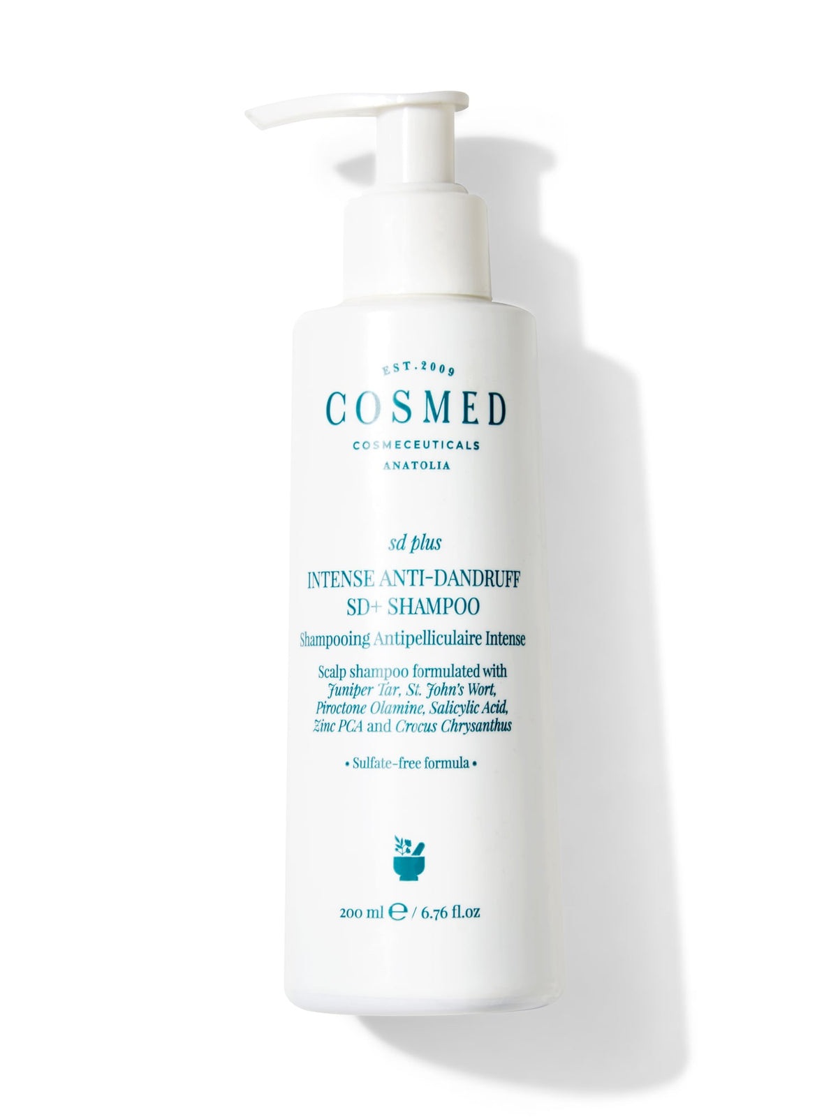 Cosmed Cosmeceuticals Yağlı Pullanma Karşıtı Şampuan - INTENSE ANTI-DANDRUFF SD+ SHAMPOO 200