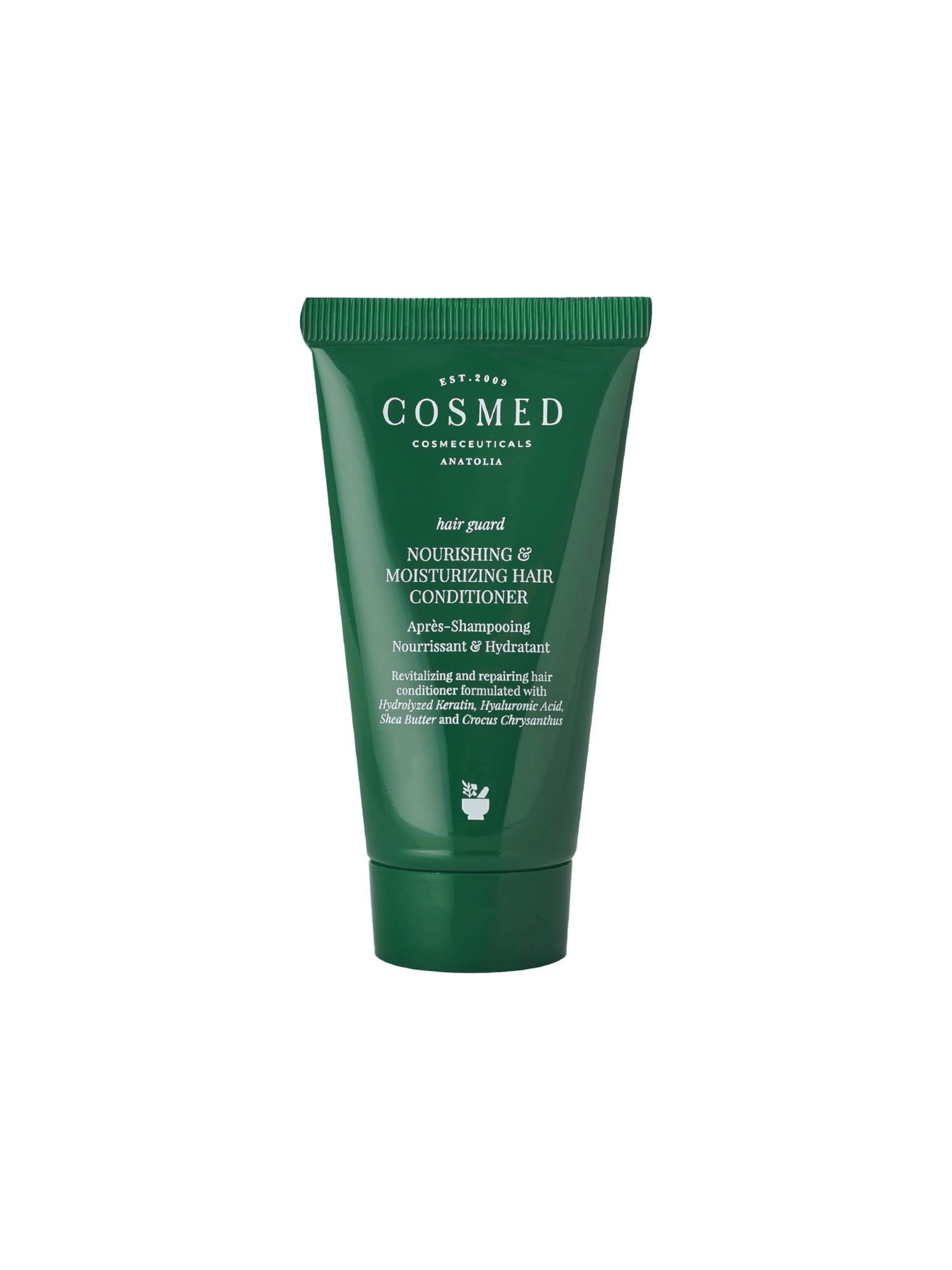 Yıpranmış Saçlara Özel Keratin içeren Nemlendirici Saç Bakım Kremi - Saç Maskesi - HAIR GUARD NOURISHING & MOISTURIZING HAIR CONDITIONER  40 ml