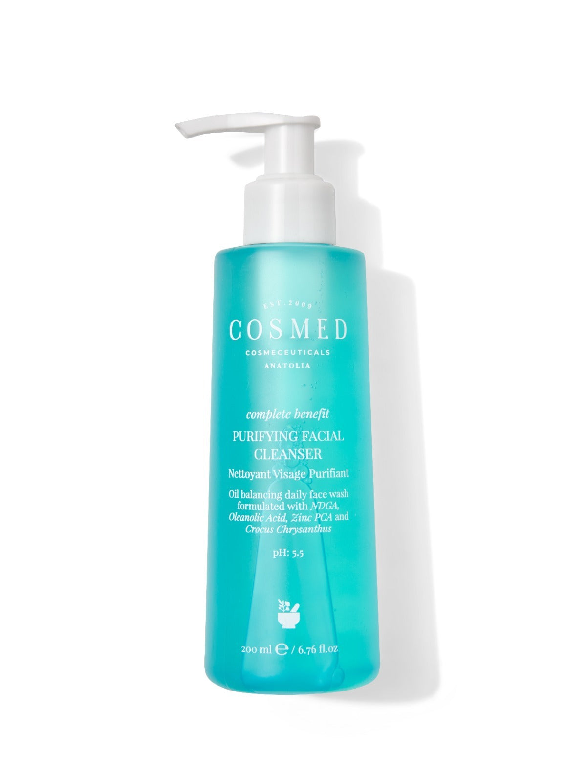 Purifying Facial Cleanser - Yağlı ve Akne Eğilimli Ciltlere Özel Arındırıcı Yüz Temizleme Jeli ph 5.5 200 ML